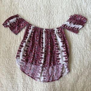 Billabong Off the Shoulder Top